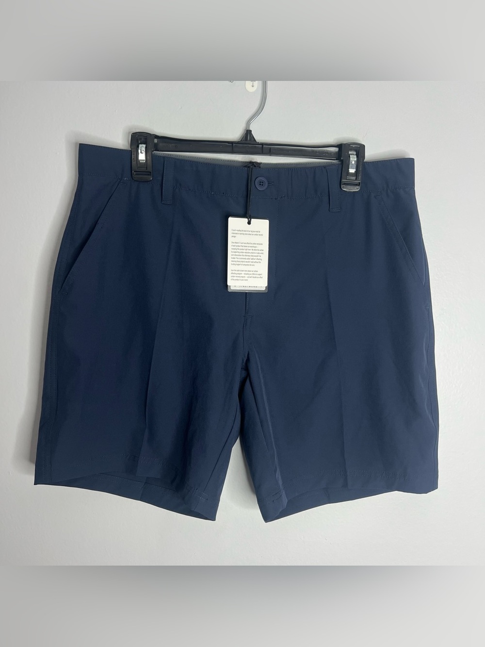 Swannies Golf Sully Shorts Mens 34 Blue NWT Performance